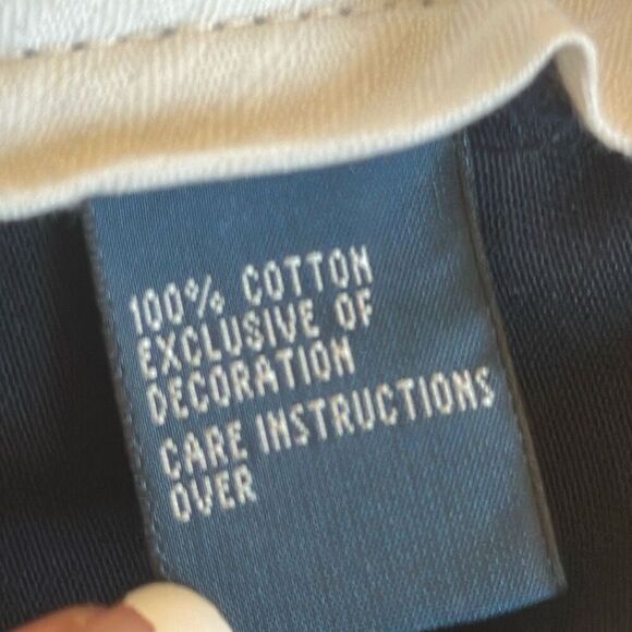 Vintage Polo by Ralph Lauren Preston Pant size 31/30 100% Cotton Navy Blue - Picture 9 of 10